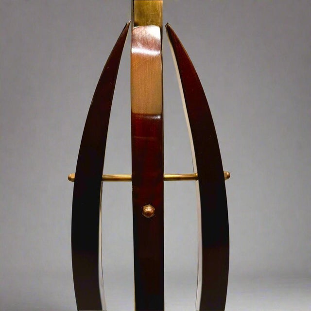 Mid-20 Century Pair of Modernist Architectural Table Lamps, Italy For Sale - Image 14 of 18