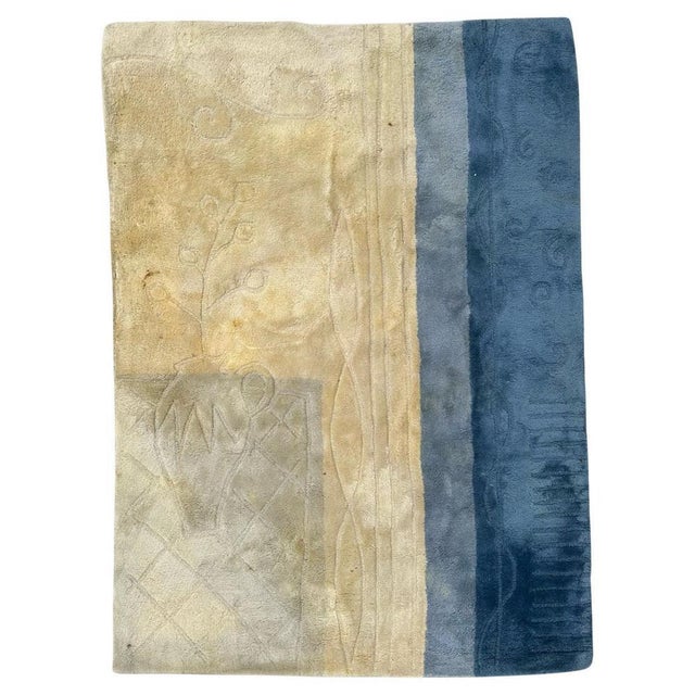 French Modern Serge Lesage Hand Tufted Rug, 1970s For Sale - Image 15 of 15