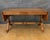 Hollywood Regency Spanish Drop-Leaf Writing Table with Leather Top, 1950 For Sale - Image 3 of 11