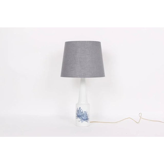 Ceramic Large Table Lamp by Royal Copenhagen for Fog & Mørup, Denmark, 1966 For Sale - Image 7 of 7