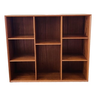 Vintage 1960s Peter Hvidt & Orla Mølgaard Teak Danish Modern Bookcase For Sale