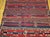Vintage Moroccan Kilim Tribal Rug, Handwoven Wool, Red & Blue Stripes, 5' X 8' For Sale - Image 12 of 18