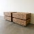 Pair of Mid Century Modern Cork Nightstands Vintage 1970s Bedside Tables For Sale In Palm Springs - Image 6 of 10