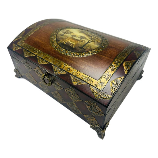 Decorative Cheetah Box For Sale