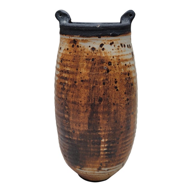 Pottery Vase by Vivika and Otto Heino For Sale