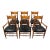 Vintage Milling Road by Baker Lyre Back Dining Chairs (Set of 6), Attributed For Sale