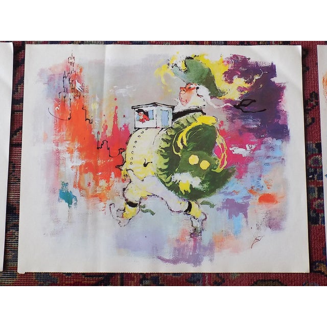 Vintage Abstract Expressionist Otto Nielsen Lithographs - Set of 6 For Sale In Cincinnati - Image 6 of 13