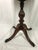Vintage Mid-Century Regency Mahogany Drum Table With Carved Paw Feet For Sale - Image 4 of 11