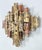 Mid-Century Modern Abstract Patinated Metal Wall Sculpture by Silas Seandel For Sale - Image 3 of 7