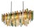 Italian Rectangular Listelli Murano Glass Chandelier by Simoeng for Simoeng For Sale