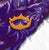 Cedric Vu "I Love Machiavelli" Tufted Yarn Figurative Portrait, Purple Bed, Gold Crown, Contemporary California Textile Art, Pop Art, 2025 For Sale - Image 4 of 8