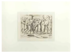 Sisto Badalocchio, Genesis 37, Old Testament Story, Etching, 1607