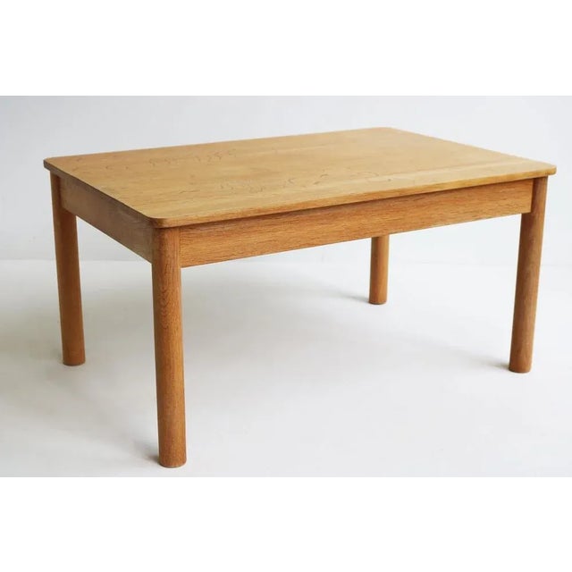 Vintage Oak Coffee Table by Borge Mogensen, 1950 For Sale - Image 11 of 11