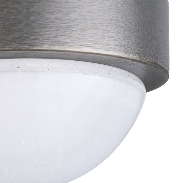 Arteriors Home Lennon Black Steel Flush Mount For Sale In Dallas - Image 6 of 8