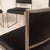 Italian SQ Dining Chairs in Brushed Steel and Black Vegan-Leather, 1970s, Set of 6 For Sale - Image 11 of 18