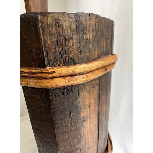 Wood Antique French Wine Hotte For Sale - Image 7 of 10