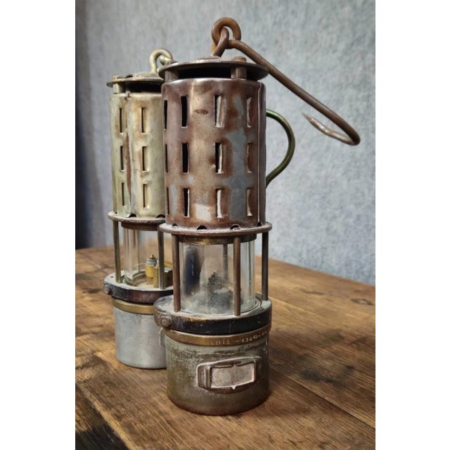 Antique Miners Lamps For Sale - Image 4 of 10