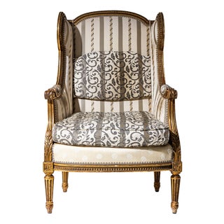 Late 19th Century Louis XVI Armchair, France For Sale