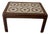 Coffee Table in Teak with Tile For Sale
