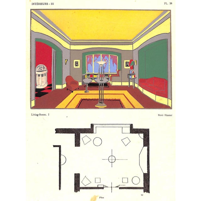 "Interieurs- Iii" 1925 Moussinac, Leon For Sale - Image 4 of 12