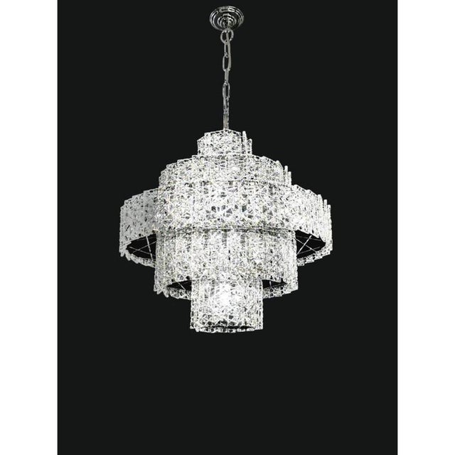 Not Yet Made - Made To Order Collection Regina Di Ghiaccio Pendant Light in Metal and Crystal by Jago For Sale - Image 5 of 7