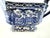 Antique Late 19th Century English Adams Blue and White Transferware Gravy Boat For Sale - Image 4 of 12