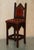 Gothic Brown Leather Chesterfield Kitchen Bar Stools, Set of 3 For Sale - Image 18 of 18