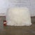 Late 20th to Early 21st Century Modern Square Ottoman or Pouf With White Mongolian Sheepskin For Sale - Image 18 of 18