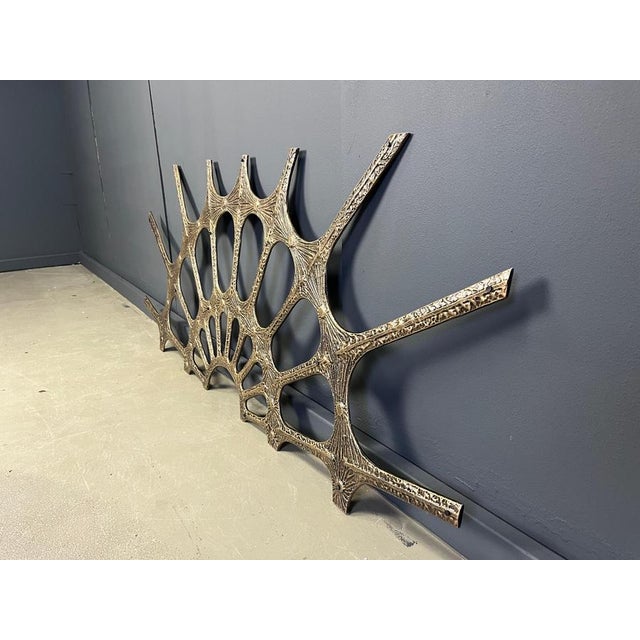 1970s Brutalist Wall Sculpture, 1970s For Sale - Image 5 of 10