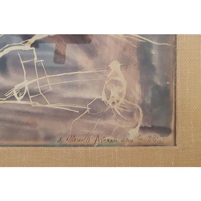 A Marcello Avenali is an original artwork realized by Franco Gentilini between 1940 and 1950, it is dedicated to Marcello...