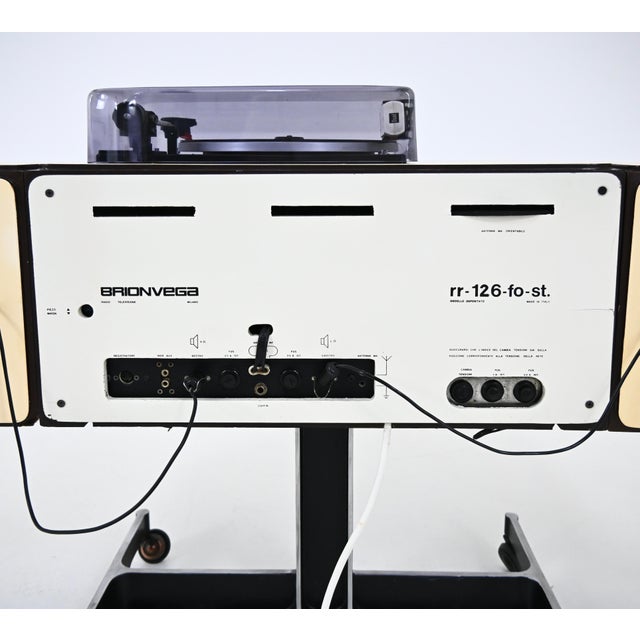 Stereophonic RR-126 Radio by Achille & Pier Giacomo Castiglioni for Brionvega, 1960s For Sale - Image 10 of 15
