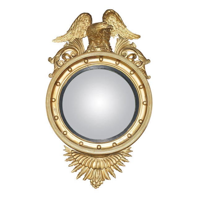 Antique Regency Gold Giltwood Mirror, 1820 For Sale