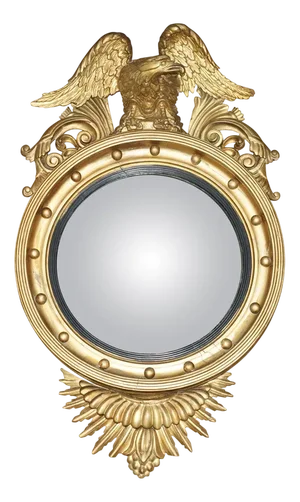 Antique Regency Gold Giltwood Mirror, 1820