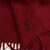 Red Yves Saint Laurent Red Solid 100% Wool Scarf For Sale - Image 8 of 9