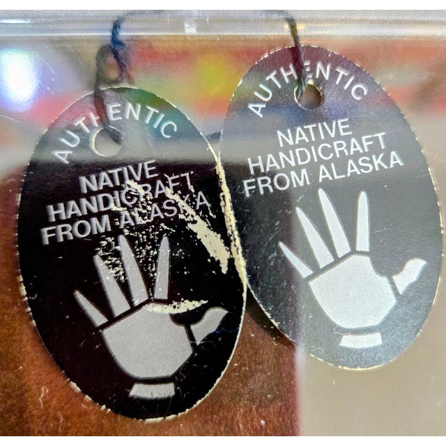 John “Boy” Weyiouanna Inupiat Whale Bone “Sun Face” Sculpture – Shishmaref, Alaska For Sale - Image 10 of 11