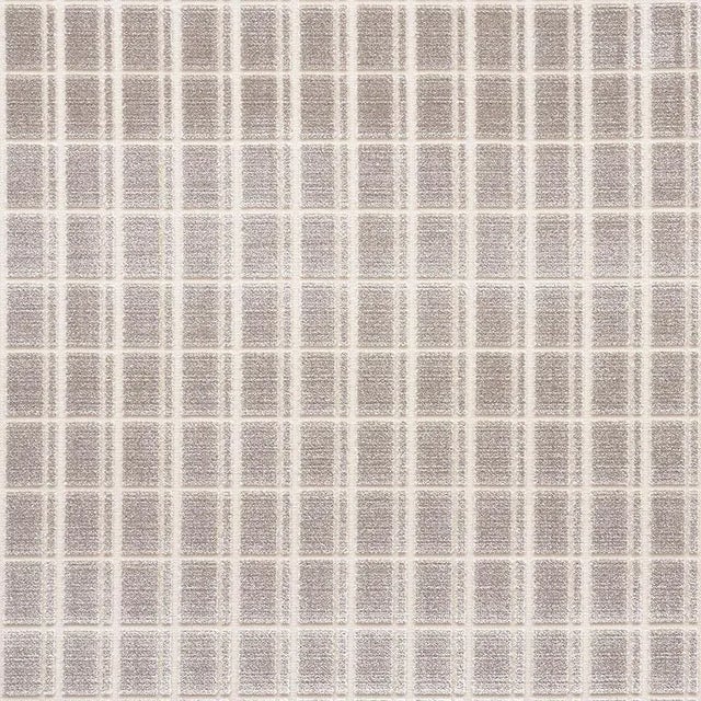 This cut velvet features an offset windowpane design-a handsome play on a classic pattern. Chic, graphic and beautifully...