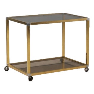 Vintage Serving Bar Cart, 1980s For Sale