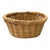 Thick Woven Rattan Oval Basket For Sale