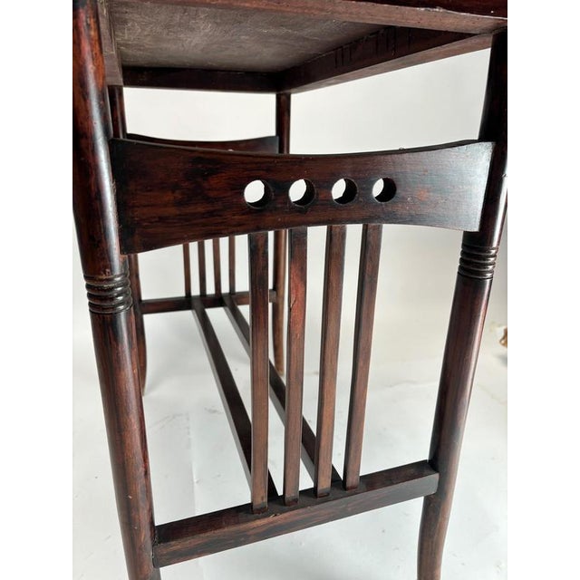 Viennese Secession Beech Coffee Table from J.J. Kohn, 1890s For Sale - Image 4 of 8