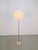 Vintage Opaline Glass Globe Floor Lamp from Hufnagel Leuchten, Germany, 1970s For Sale - Image 5 of 13