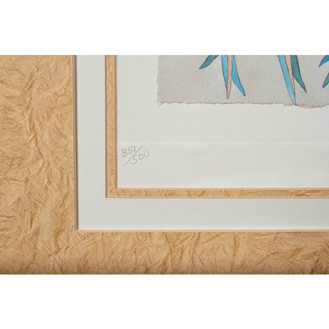 Dan Goad “Macaws” Signed & Numbered Limited Edition Bird Print, Framed For Sale - Image 4 of 13