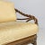 1970s Mid-Century Modern American Rattan and Beige Floreal Fabric Sofa attributed to McGuire, 1970s For Sale - Image 5 of 18