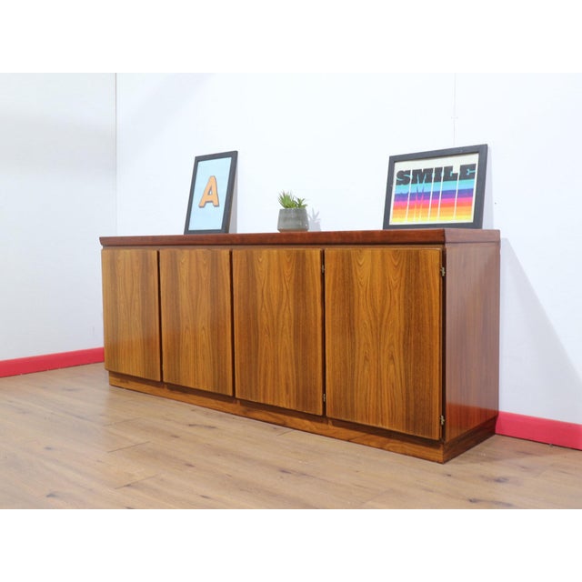 Mid Century Modern Vintage Rosewood Danish Credenza Sideboard by Skovby Danish Style For Sale - Image 14 of 14