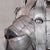 Contemporary Recycled Steel Lion Head Sculpture, Handcrafted, One-of-a-Kind For Sale - Image 4 of 9