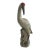Asian Tropical Bird in Glazed Porcelain For Sale