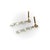1990s 14k Gold Floating Diamond Dangle Earrings, A Pair For Sale - Image 4 of 9