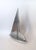 Vintage French Aluminium Sailboat Figurine, 1970s, in Very Good conditions. Designed 1970 to 1979