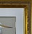 Late 20th Century Art LaMay Signed Limited Edition Bay Blue Heron Gold Gilt Framed Giclee For Sale - Image 11 of 14