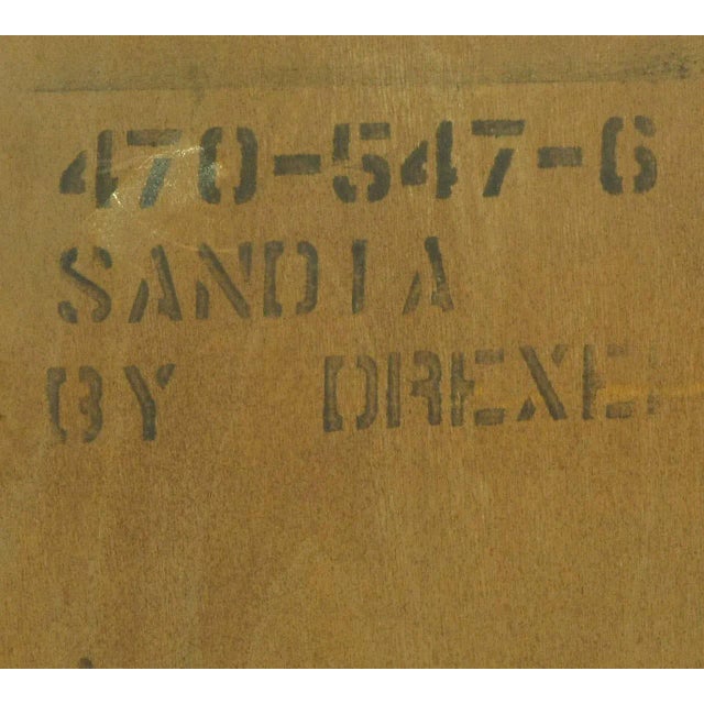 Drexel Sandia Collection Jacobean Drop-Front Desk For Sale - Image 10 of 11