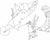 Original artwork by Fred Bugs, from Bosa (b. 1997) Abstract-geometric art The Will (Il lascito,Il volere) Pen on paper...